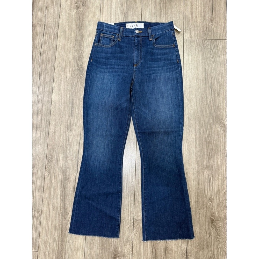NEW Frank & Eileen Killian Crop Kick Flare Jean Sz 26